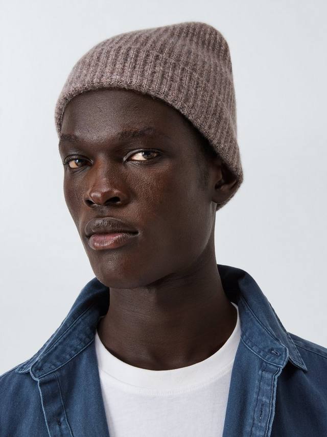 Ребристая шапка-бини из кашемира John Lewis, Oatmeal
Ребристая шапка-бини из кашемира John Lewis, Oatmeal