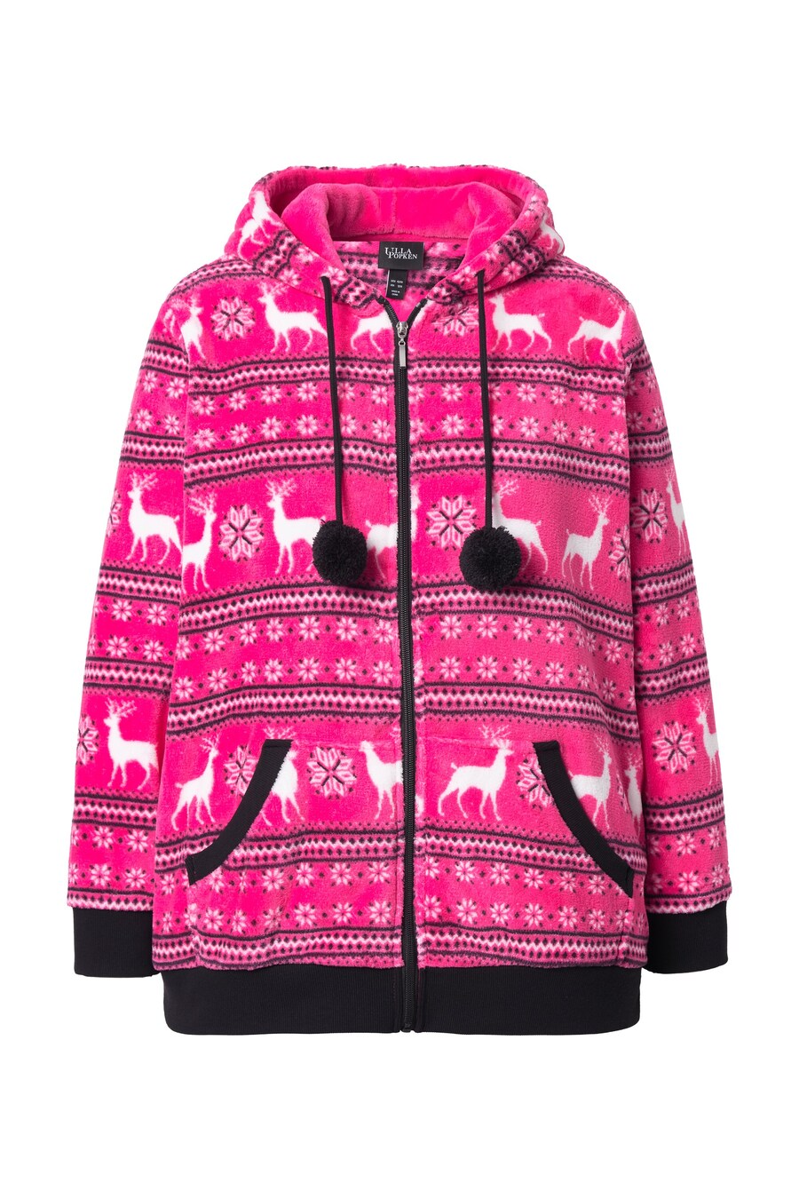 Толстовка с капюшоном на молнии Ulla Popken, розовый
Толстовка с капюшоном на молнии Ulla Popken, розовый