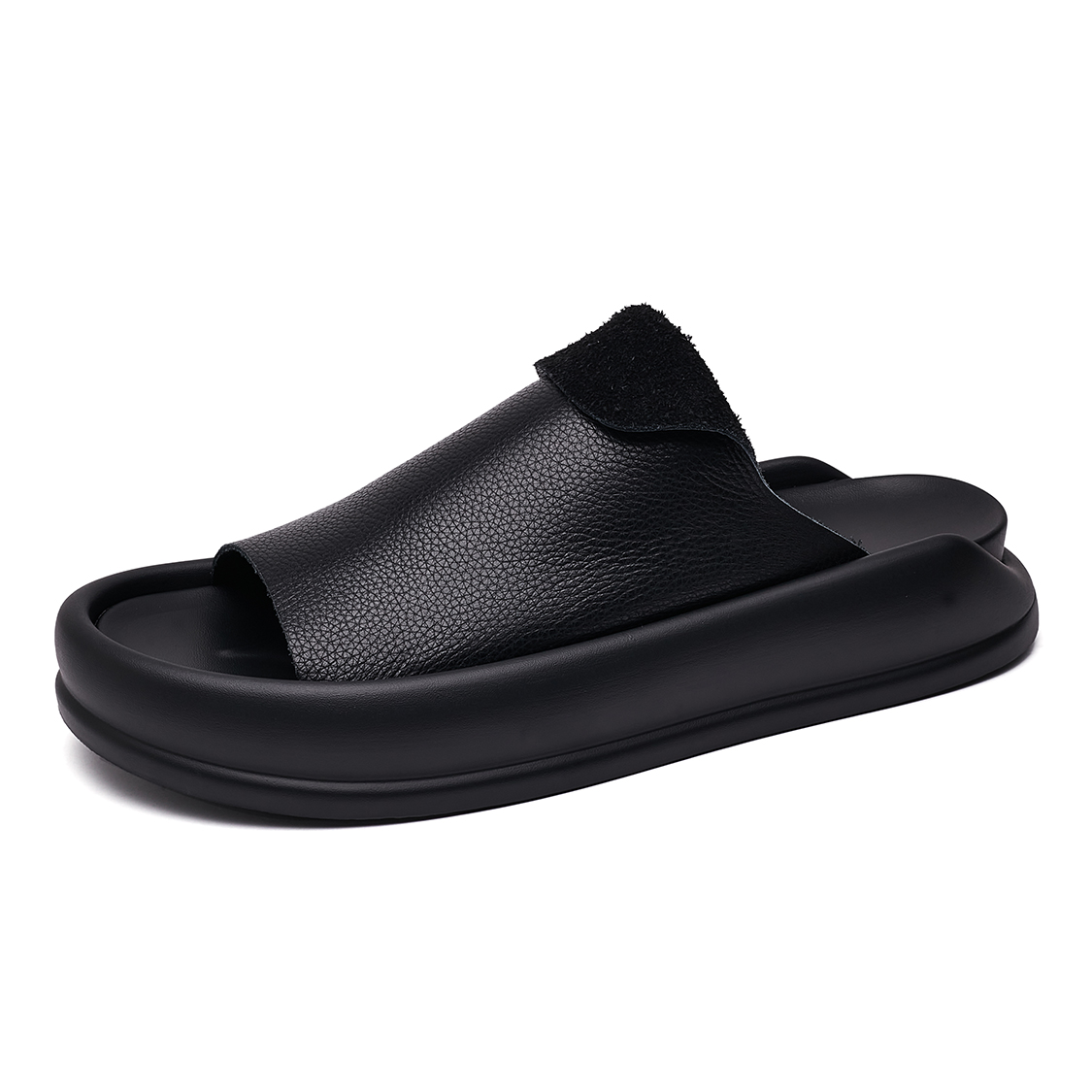 HUITE Тапочки-слайды мужские, черные, устойчивые к истиранию и запаху
HUITE Тапочки-слайды мужские, черные, устойчивые к истиранию и запаху