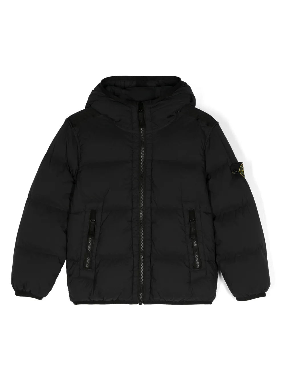 Пуховик с нашивкой Compass Stone Island Junior, черный
Пуховик с нашивкой Compass Stone Island Junior, черный