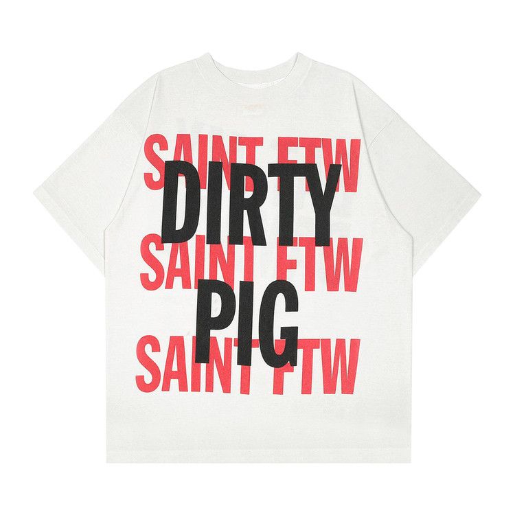 Футболка SAINT Mxxxxxx Dirty Pig Short-Sleeve Tee, White
Футболка SAINT Mxxxxxx Dirty Pig Short-Sleeve Tee, White