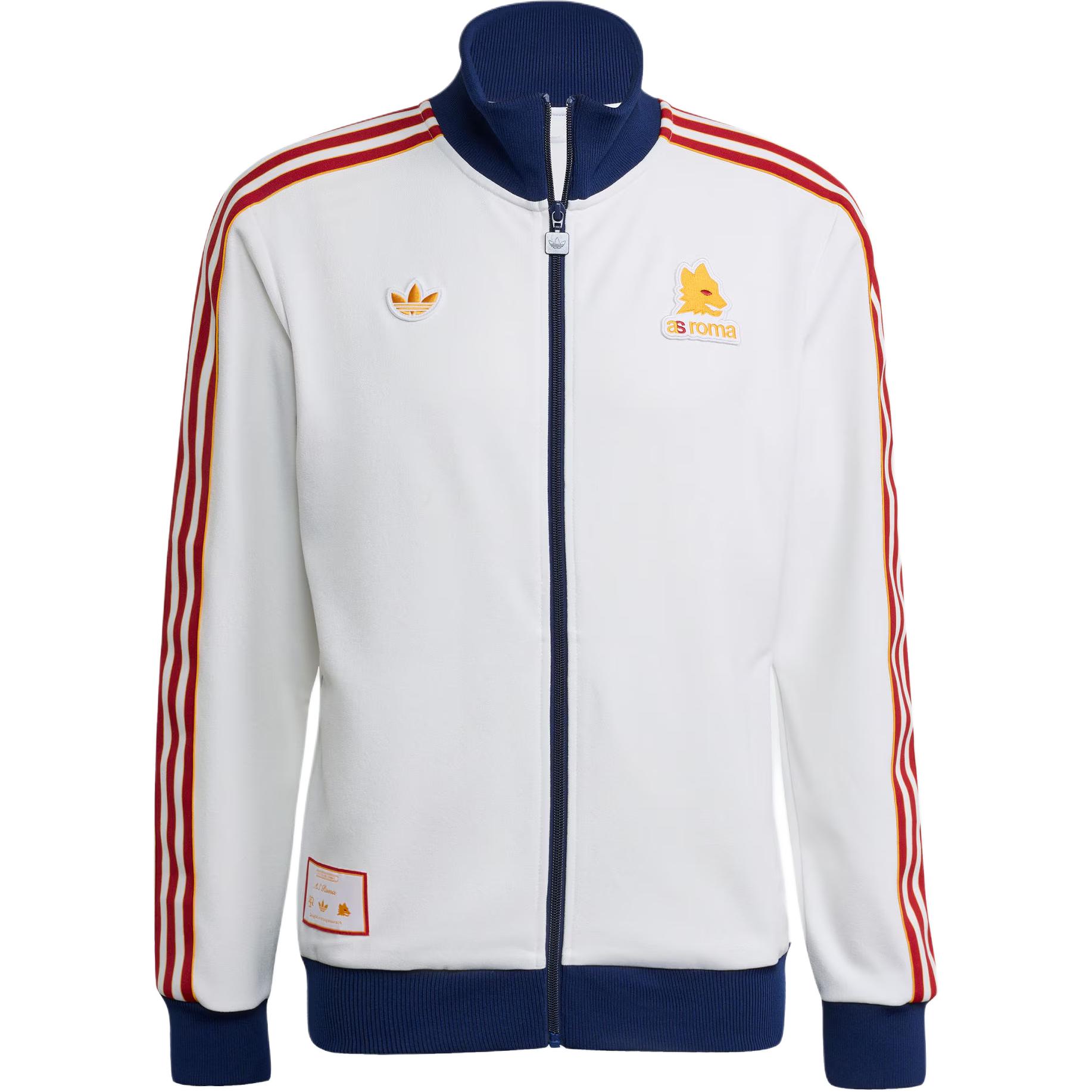 Куртка Track FW25 AS ROMA TERRACE ICONS мужская Adidas Originals, белый/темно-синий
Куртка Track FW25 AS ROMA TERRACE ICONS мужская Adidas Originals, белый/темно-синий