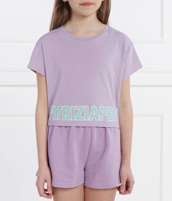 Футболка детская Patrizia Pepe хлопковая короткая, лавандовый
Футболка детская Patrizia Pepe хлопковая короткая, лавандовый