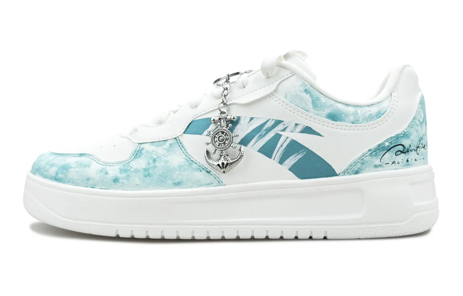 ANTA Низкие кроссовки для скейтбординга с противоскользящей амортизацией и износостойкостью, мужские, белые, синие, зеленые
ANTA Низкие кроссовки для скейтбординга с противоскользящей амортизацией и износостойкостью, мужские, белые, синие, зеленые