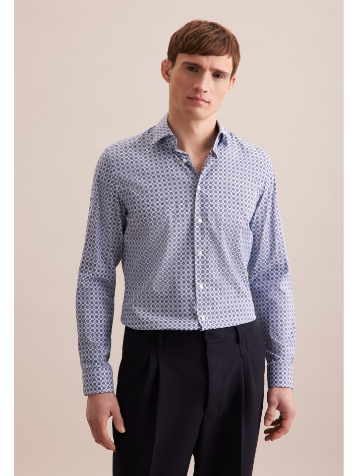 Рубашка Seidensticker, светло-синий
Рубашка Seidensticker, светло-синий