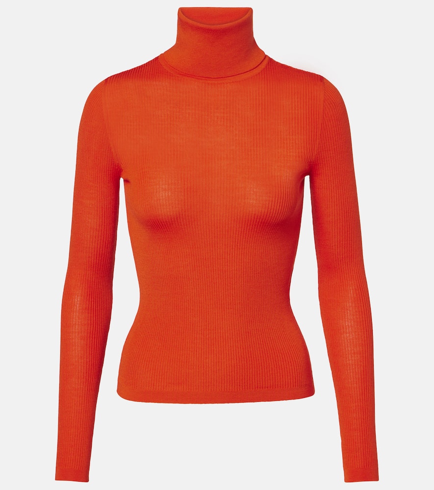 Шерстяной свитер с кашемиром и шёлком Saint Laurent, Orange
Шерстяной свитер с кашемиром и шёлком Saint Laurent, Orange