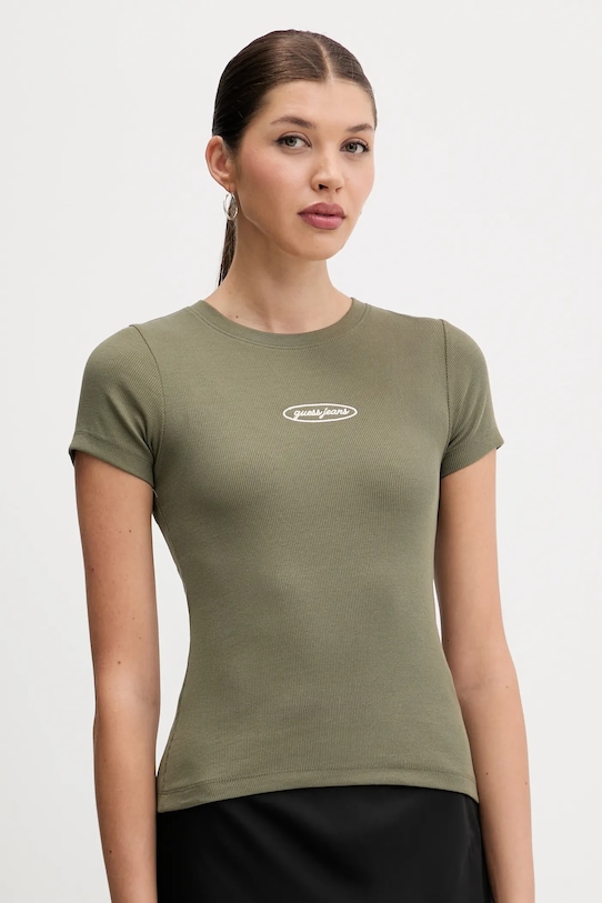 Футболка Guess Jeans, зеленый
Футболка Guess Jeans, зеленый