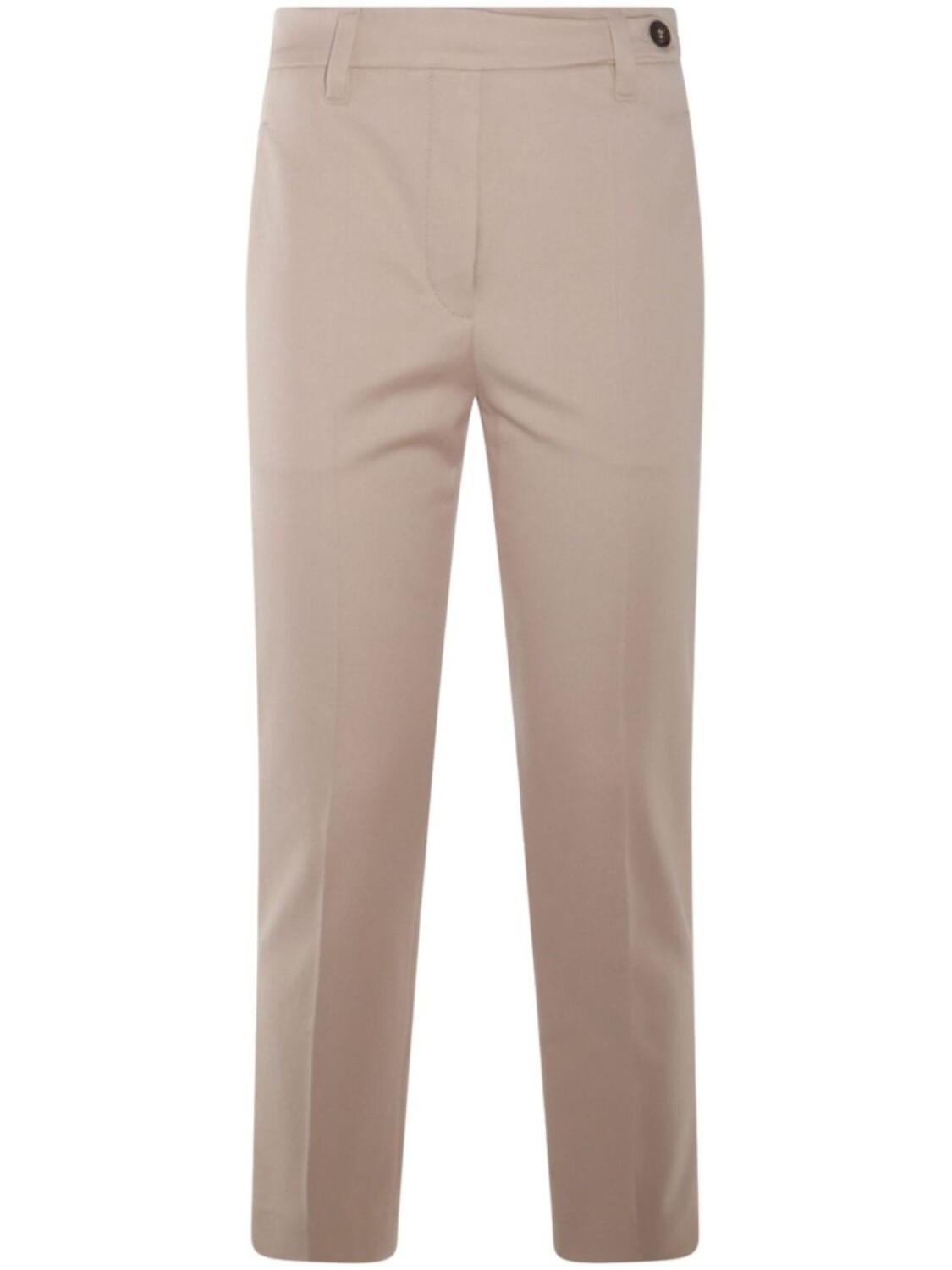 Укороченные брюки узкого кроя Brunello Cucinelli, нейтральный цвет
Укороченные брюки узкого кроя Brunello Cucinelli, нейтральный цвет