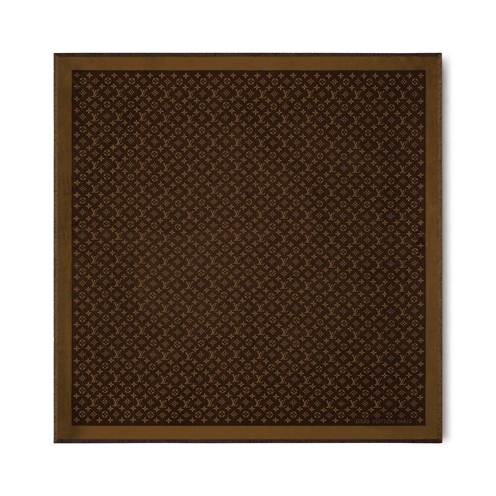 Шаль с монограммой Shine Louis Vuitton, коричневый
Шаль с монограммой Shine Louis Vuitton, коричневый