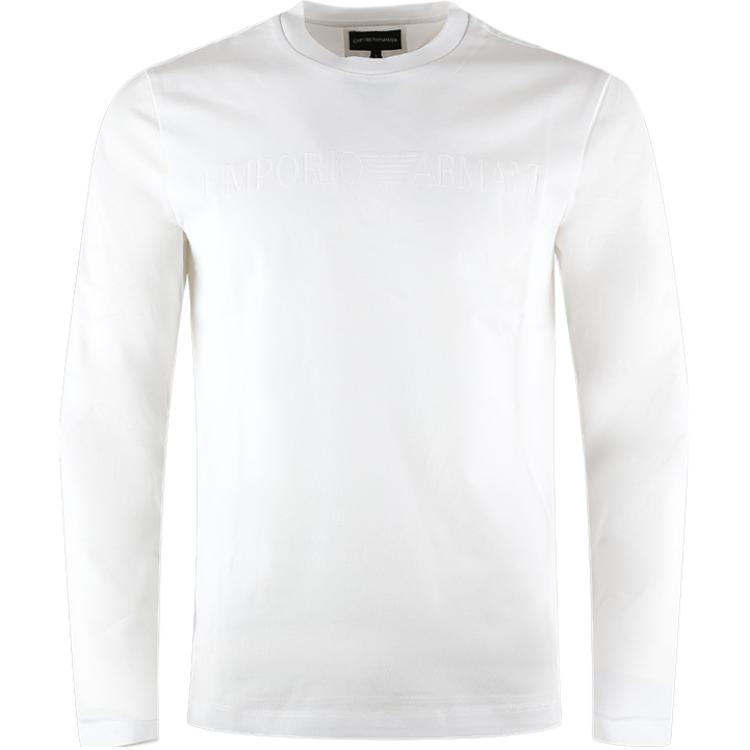 Emporio Armani Мужские белые футболки с круглым вырезом средней высоты
Emporio Armani Мужские белые футболки с круглым вырезом средней высоты