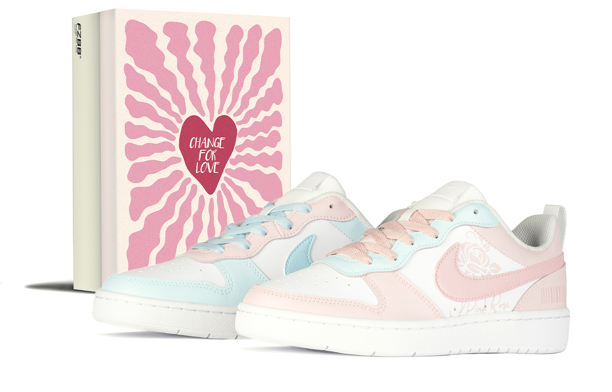 Детские скейтерские кроссовки Court Borough для младших школьников Nike, розовый/голубой/белый 
Детские скейтерские кроссовки Court Borough для младших школьников Nike, розовый/голубой/белый