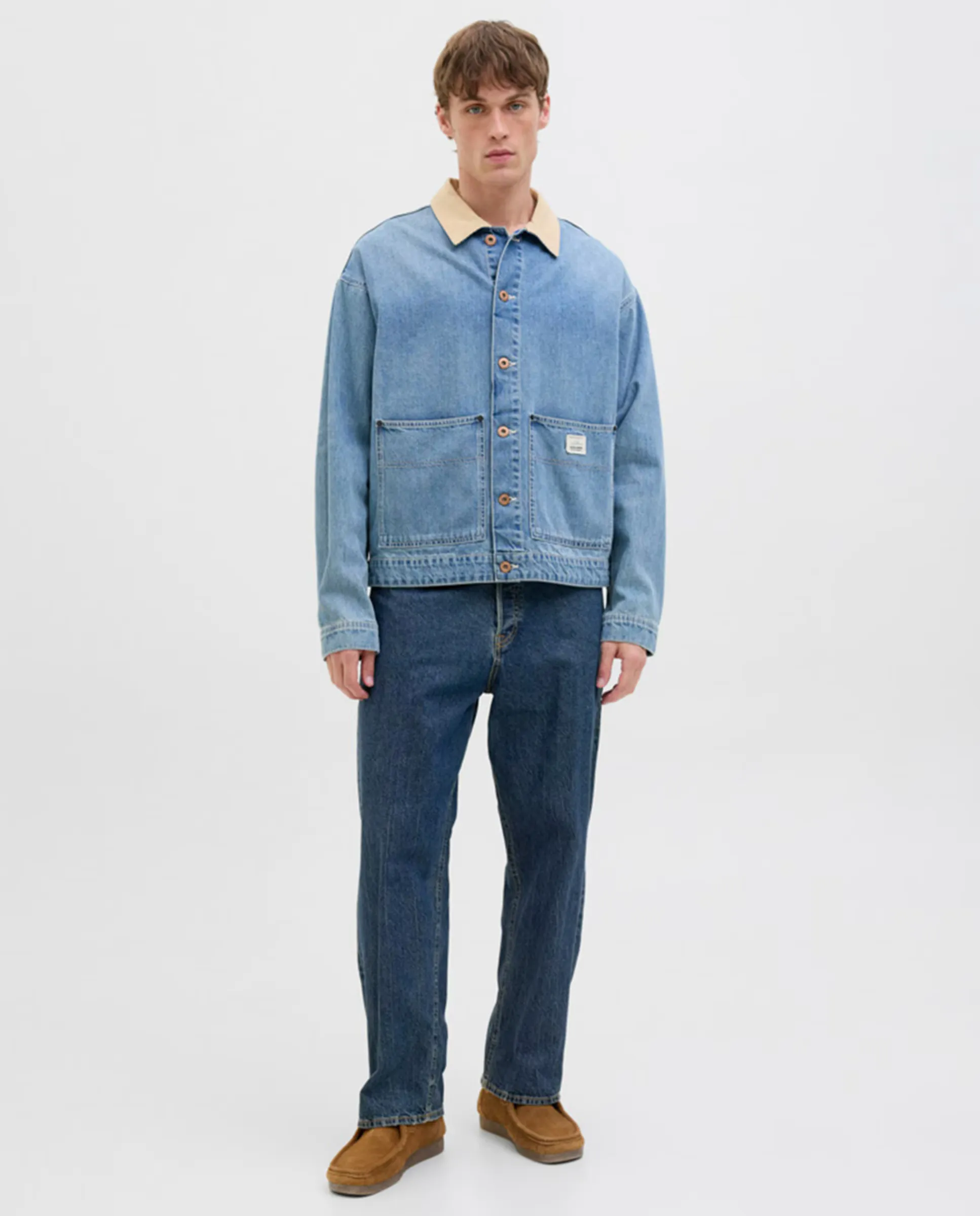 Ковбойские джинсы для мужчин свободного кроя Jack & Jones, синий
Ковбойские джинсы для мужчин свободного кроя Jack & Jones, синий