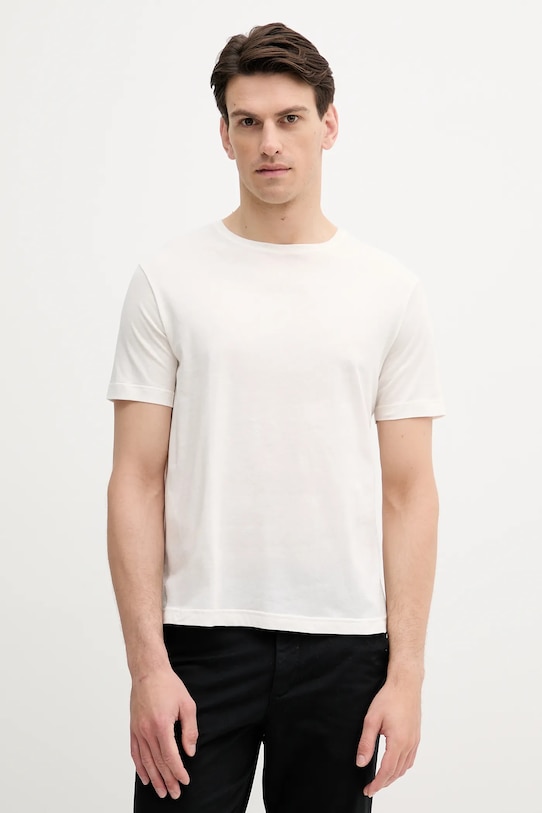 Хлопковая футболка United Colors Of Benetton, бежевый
Хлопковая футболка United Colors Of Benetton, бежевый