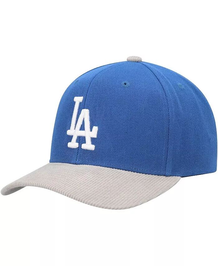 Мужская вельветовая кепка Royal Los Angeles Dodgers Snapback Snapback Mitchell & Ness, синий 
Мужская вельветовая кепка Royal Los Angeles Dodgers Snapback Snapback Mitchell & Ness, синий