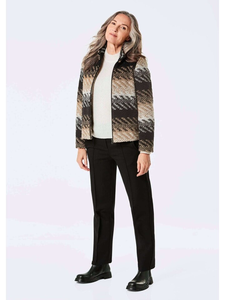 Блейзер GOLDNER Jacke, цвет schwarz/gemustert
Блейзер GOLDNER Jacke, цвет schwarz/gemustert