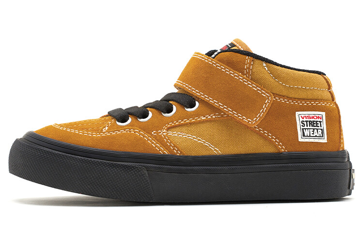 Детские кроссовки для скейтбординга Kids Mid-top Dull Yellow Vision Street Wear, темно-желтый
Детские кроссовки для скейтбординга Kids Mid-top Dull Yellow Vision Street Wear, темно-желтый