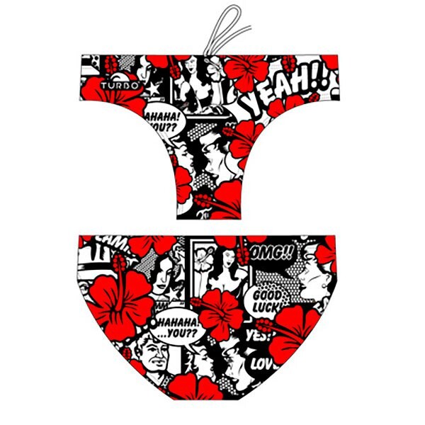 Плавки Turbo Yeah Flower Comic, черный
Плавки Turbo Yeah Flower Comic, черный