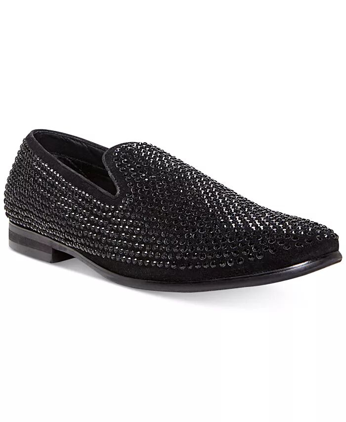 Мужские тапочки Caviar Rhinestone Smoke Slipper Steve Madden, черный 
Мужские тапочки Caviar Rhinestone Smoke Slipper Steve Madden, черный