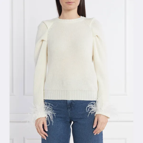 Свитер обычного кроя с добавлением шерсти Liu Jo, бежевый
Свитер обычного кроя с добавлением шерсти Liu Jo, бежевый