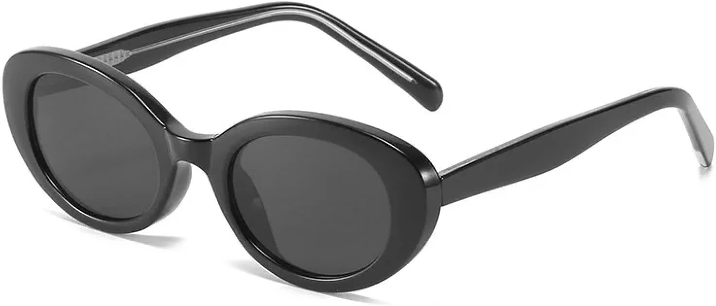 Ретро маленькие овальные солнцезащитные очки, модные конфетные цвета, женские солнцезащитные очки «кошачий глаз» с защитой от УФ-излучения UV400 TVTBBVV, Black Gray
Ретро маленькие овальные солнцезащитные очки, модные конфетные цвета, женские солнцезащитные очки «кошачий глаз» с защитой от УФ-излучения UV400 TVTBBVV, Black Gray