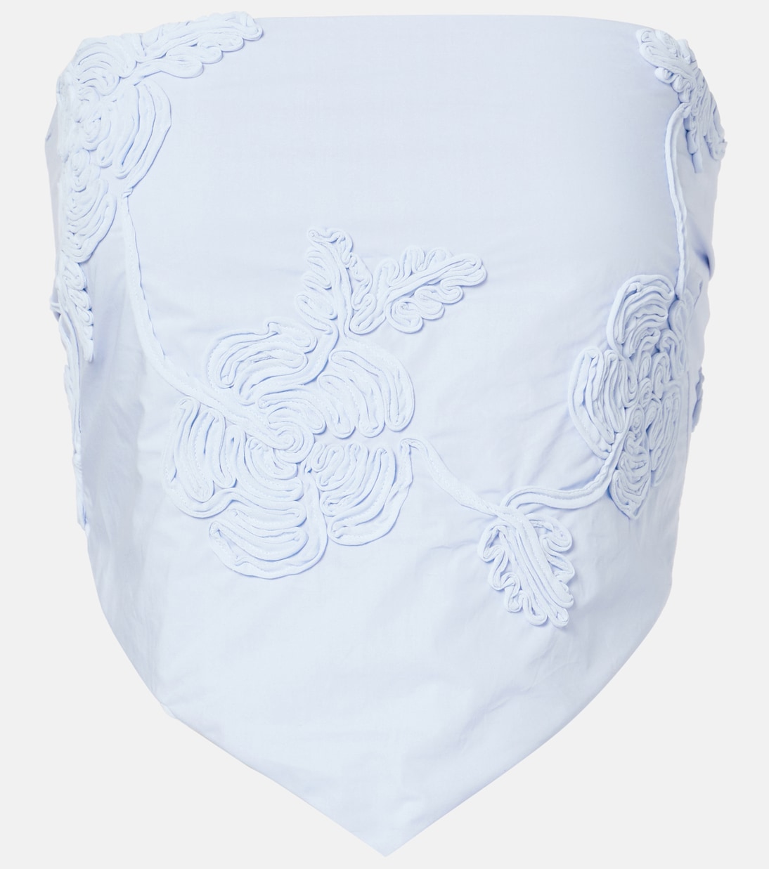 Топ из хлопка с цветочным принтом и поясом Rotate, Skyway Blue
Топ из хлопка с цветочным принтом и поясом Rotate, Skyway Blue