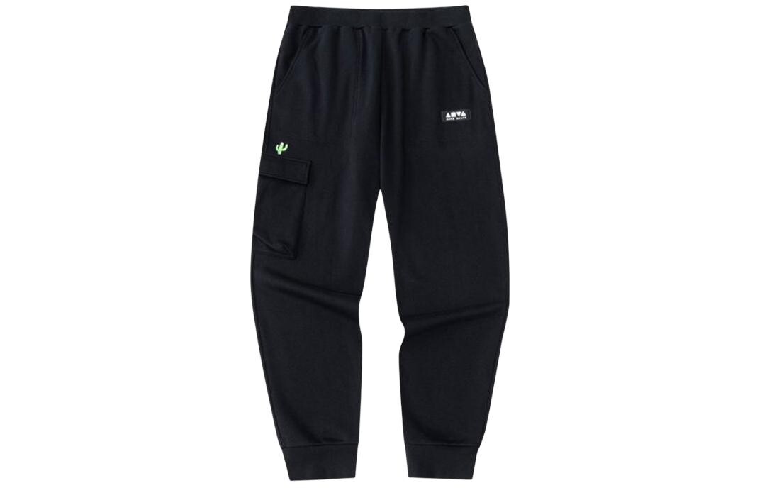 Трикотажные спортивные штаны унисекс черные Anta, черный
Трикотажные спортивные штаны унисекс черные Anta, черный