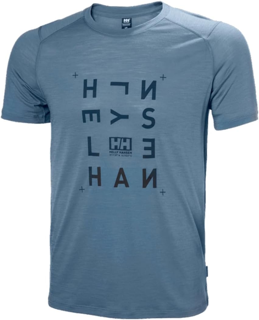 Футболка Helly-Hansen Durawool Graphic для мужчин - спортивная футболка премиум-класса | Прочная, дышащая, быстросохнущая ткань Helly Hansen, 601 Navy, Синий, Футболка Helly-Hansen Durawool Graphic для мужчин - спортивная футболка премиум-класса | Прочная
Футболка Helly-Hansen Durawool Graphic для мужчин - спортивная футболка премиум-класса | Прочная, дышащая, быстросохнущая ткань Helly Hansen, 601 Navy, Синий, Футболка Helly-Hansen Durawool Graphic для мужчин - спортивная футболка премиум-класса | Прочная