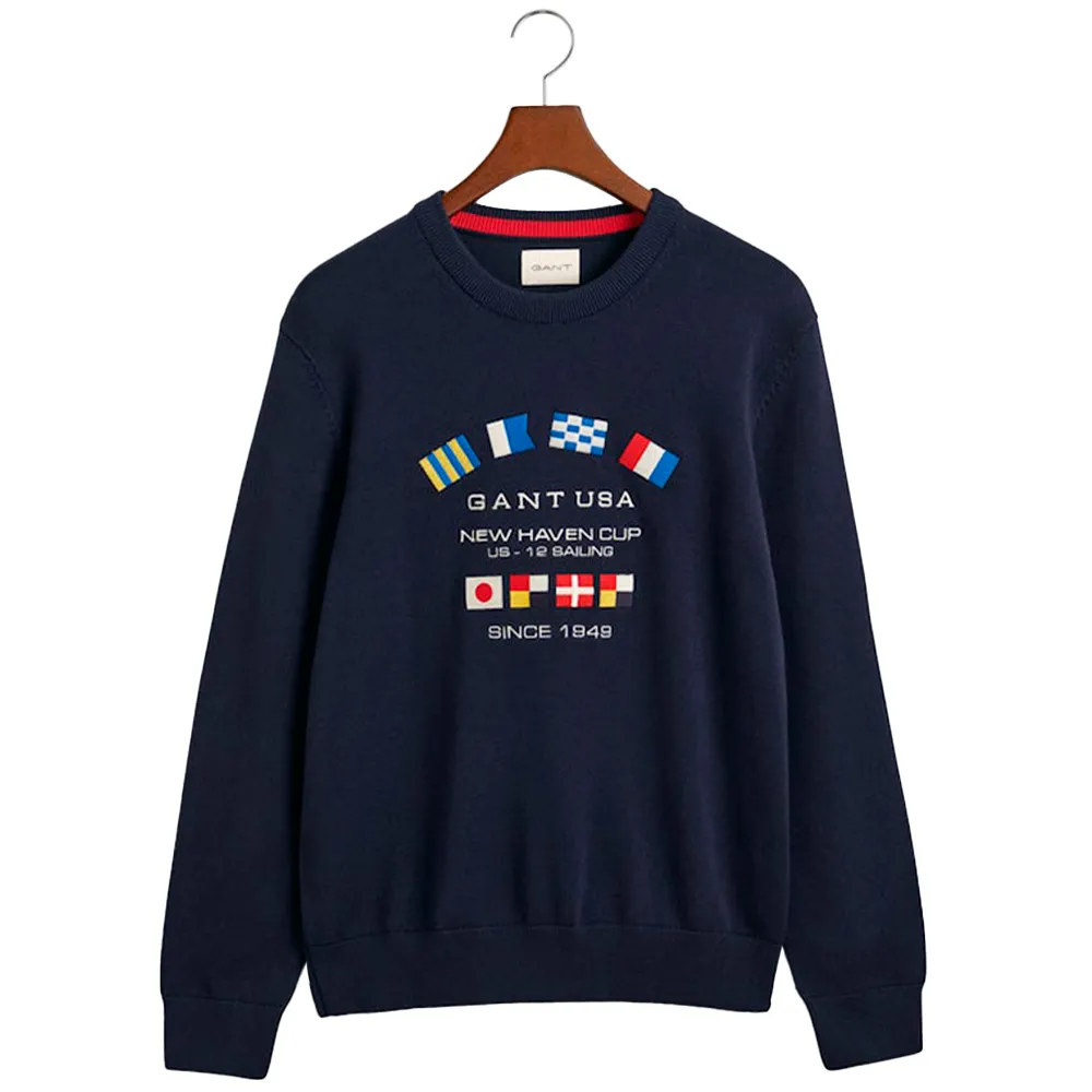 Свитер Gant 8030234, синий
Свитер Gant 8030234, синий