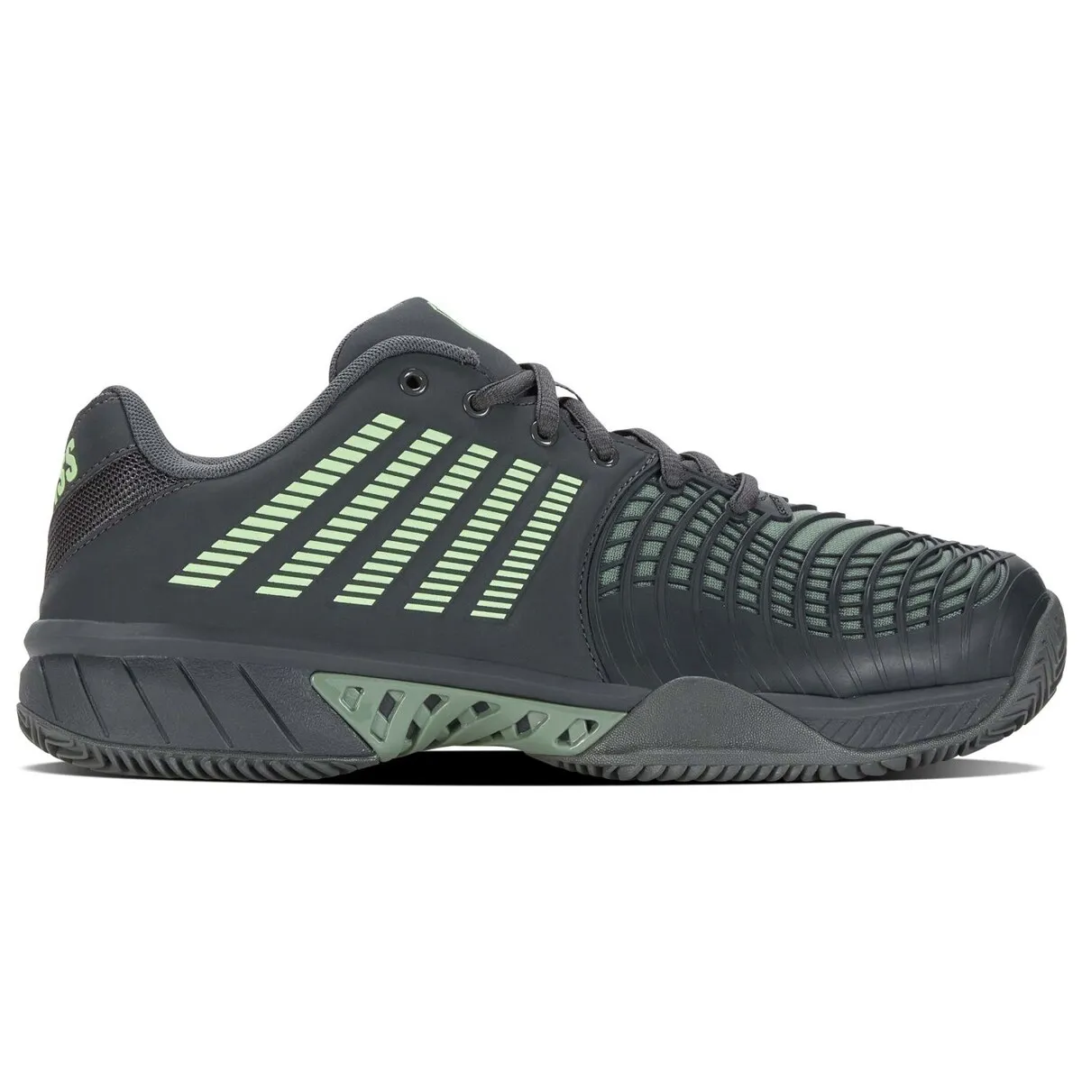 Мужская обувь для тенниса и падела EXPRESS LIGHT 3 HB K· Швейцарский K-Swiss, серый/зеленый
Мужская обувь для тенниса и падела EXPRESS LIGHT 3 HB K· Швейцарский K-Swiss, серый/зеленый