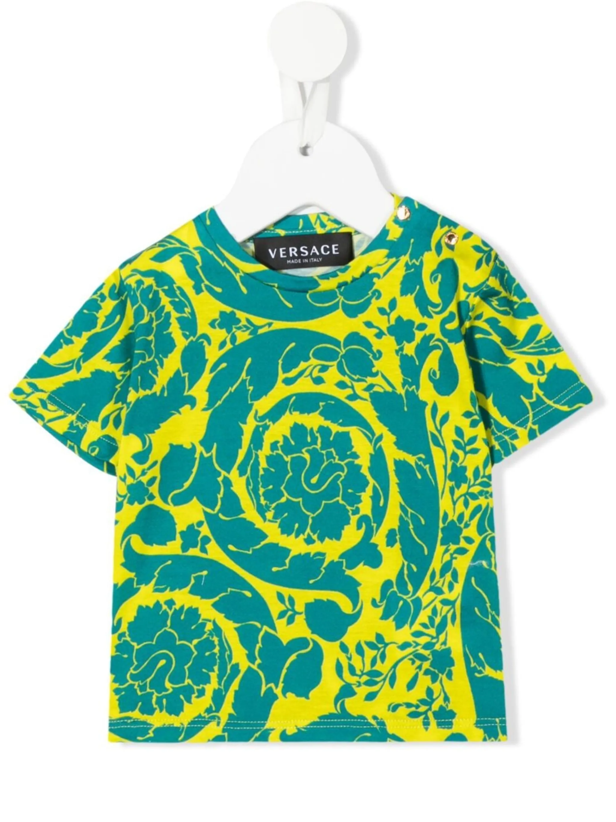 Футболка с принтом Baroque Versace Kids, желтый
Футболка с принтом Baroque Versace Kids, желтый