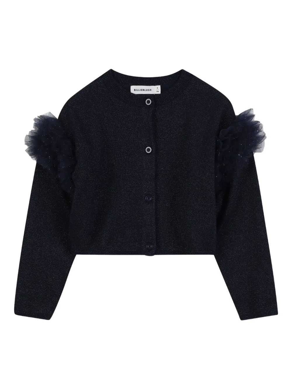 Кардиган с рукавами из тюля и блестками Billieblush, серый
Кардиган с рукавами из тюля и блестками Billieblush, серый