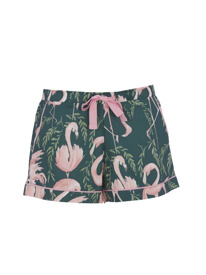 Женские шорты Ivy с принтом фламинго зеленого цвета Cyberjammies
Женские шорты Ivy с принтом фламинго зеленого цвета Cyberjammies