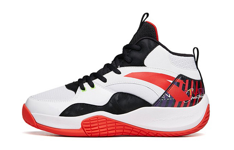 Детские баскетбольные кроссовки GS High-top ANTA Белые/черные/флуоресцентные лазерно-красные Anta Kids
Детские баскетбольные кроссовки GS High-top ANTA Белые/черные/флуоресцентные лазерно-красные Anta Kids