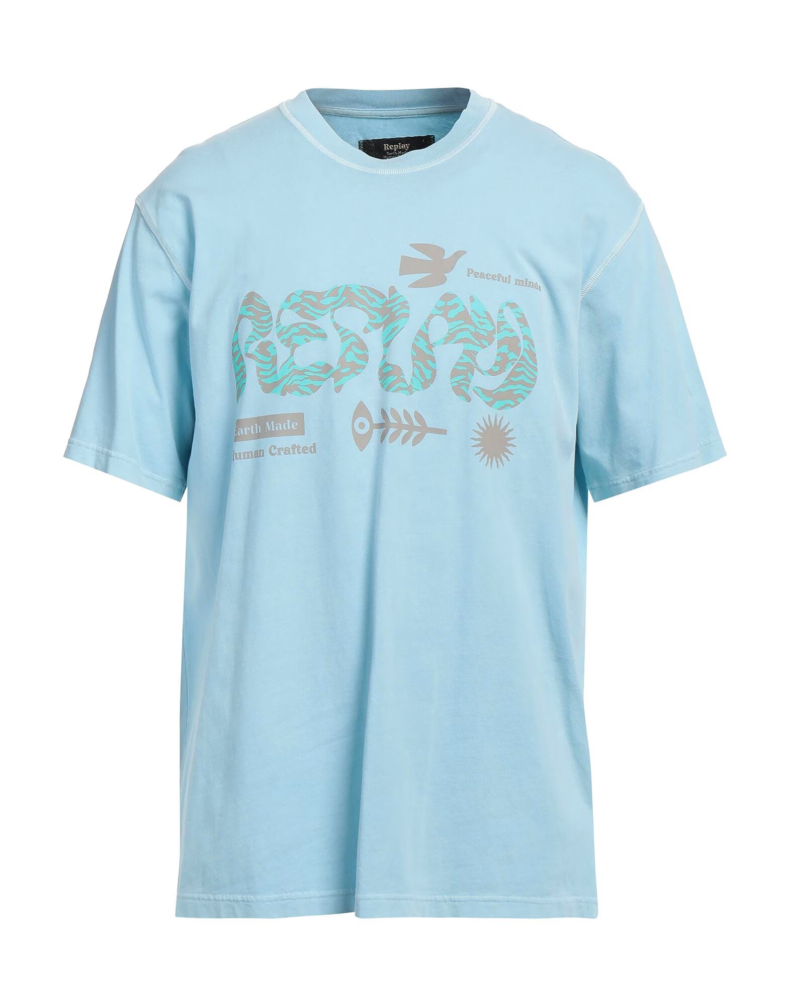 Футболка Replay, небесно-голубой
Футболка Replay, небесно-голубой