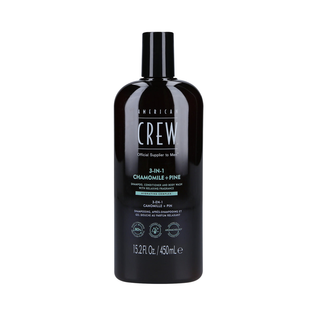 American Crew, Шампунь, кондиционер и гель для душа 3-в-1 «Ромашка и сосна», «Три в одном» с ароматом ромашки и сосны, 450 мл
American Crew, Шампунь, кондиционер и гель для душа 3-в-1 «Ромашка и сосна», «Три в одном» с ароматом ромашки и сосны, 450 мл