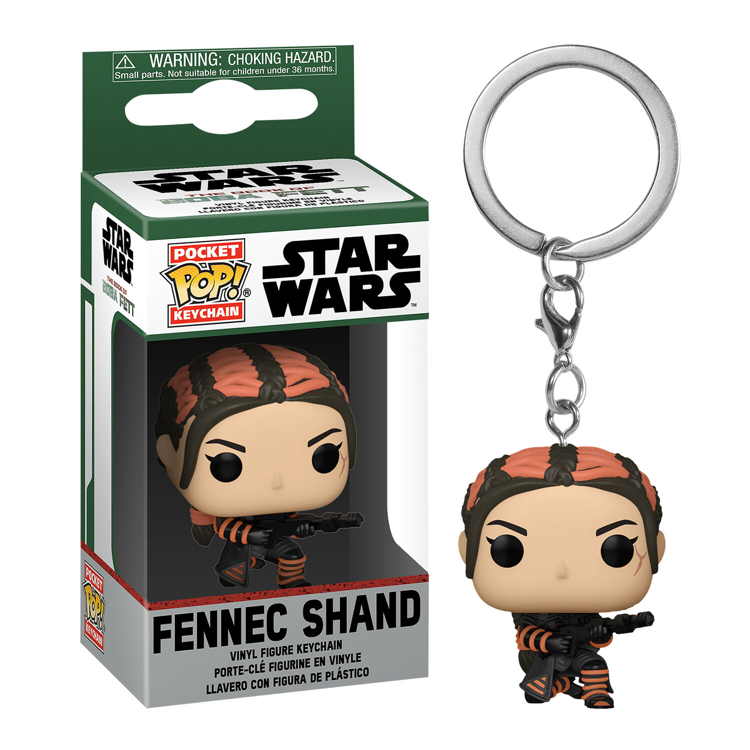 Брелок Fennec Shand Funko Pop - Звездные войны Книга Бобы Фетта
Брелок Fennec Shand Funko Pop - Звездные войны Книга Бобы Фетта