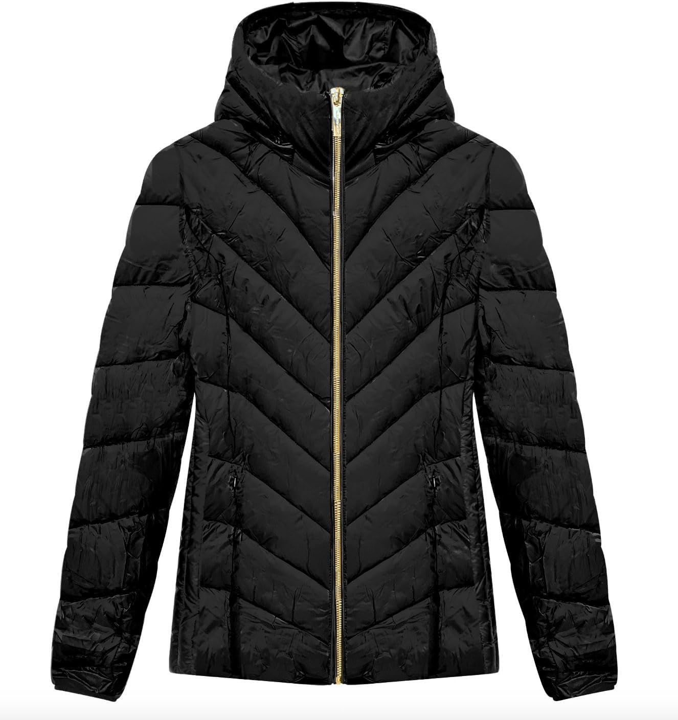 Michael Michael Kors Женская черная стеганая шевронная короткая складная куртка-пальто
Michael Michael Kors Женская черная стеганая шевронная короткая складная куртка-пальто