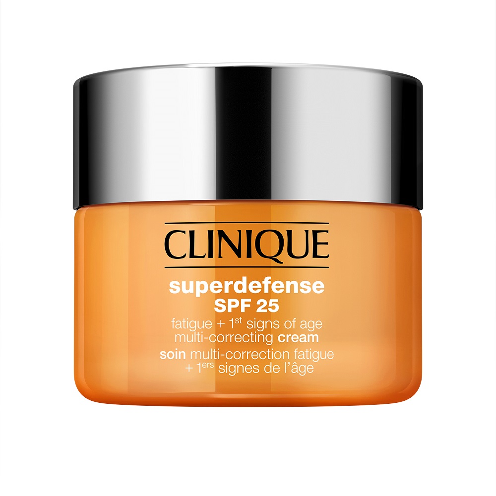Ежедневный увлажняющий крем для лица superdefense spf 25 fatigue + 1st signs of age multi-correcting cream very dry/ dry combination Clinique, 30 мл
Ежедневный увлажняющий крем для лица superdefense spf 25 fatigue + 1st signs of age multi-correcting cream very dry/ dry combination Clinique, 30 мл