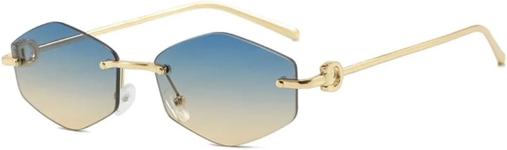 Солнцезащитные очки для мужчин и женщин - защита UV400 - металлические петли, маленькая оправа, градиентные линзы, для занятий спортом на открытом воздухе и вождения DSVIGF, Golden Blue Brown
Солнцезащитные очки для мужчин и женщин - защита UV400 - металлические петли, маленькая оправа, градиентные линзы, для занятий спортом на открытом воздухе и вождения DSVIGF, Golden Blue Brown