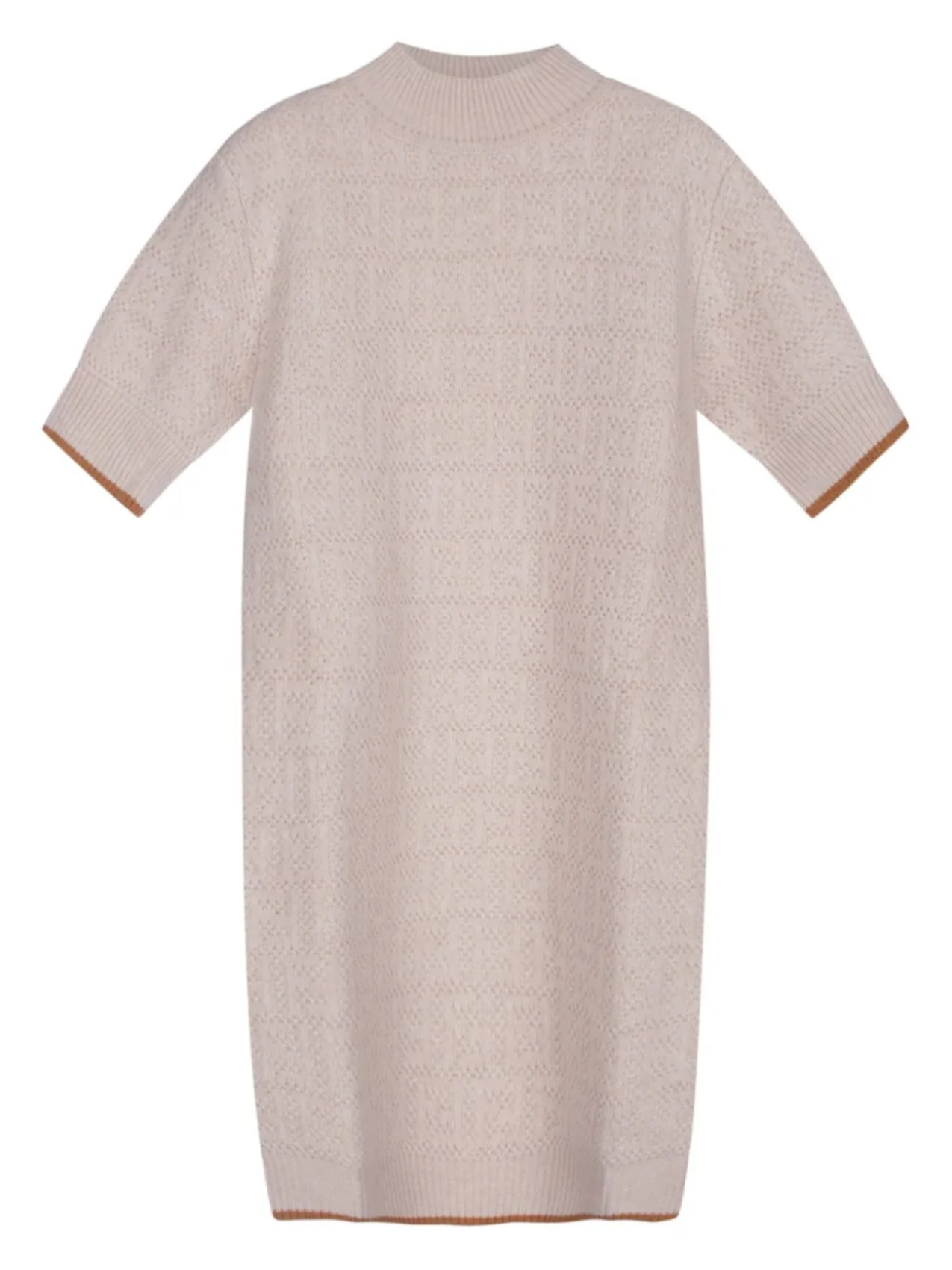 Платье с монограммой Fendi Kids, нейтральный
Платье с монограммой Fendi Kids, нейтральный