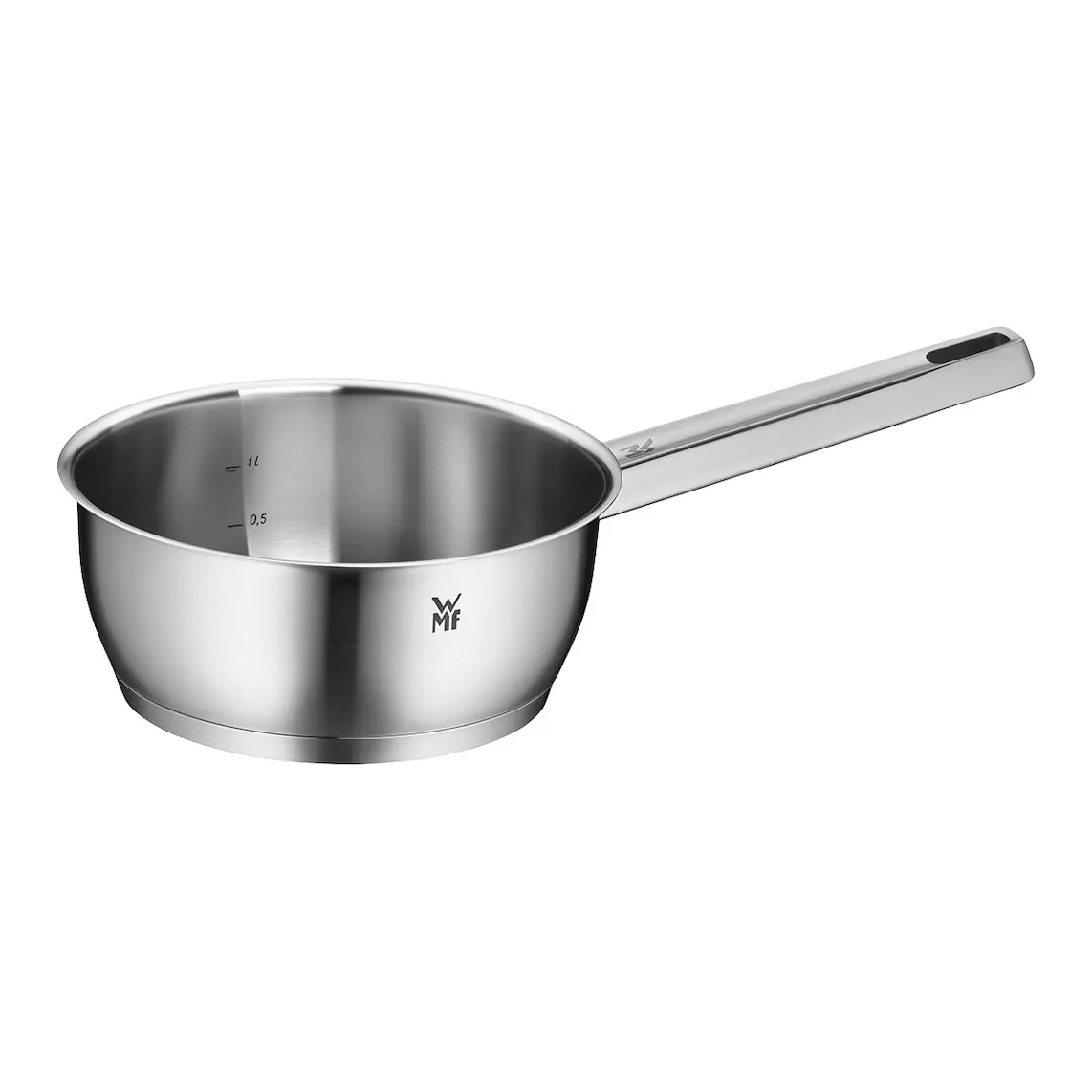 Ковш с крышкой WMF Iconic, нержавеющая сталь, 1.8 л, 16 см, стальной 
Ковш с крышкой WMF Iconic, нержавеющая сталь, 1.8 л, 16 см, стальной