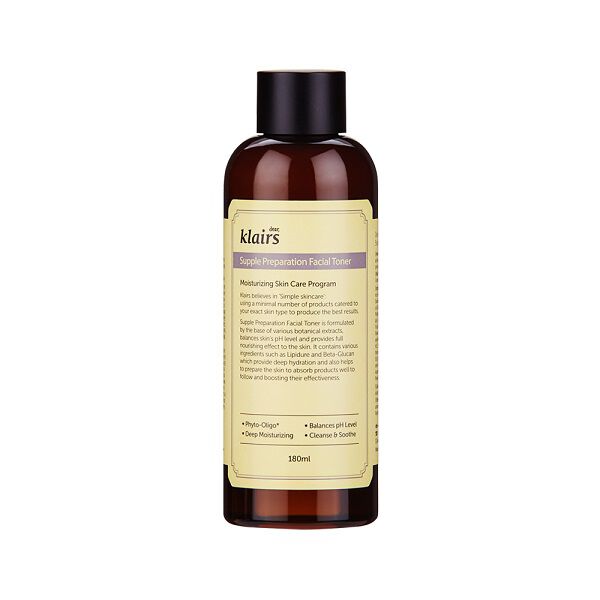 Увлажняющий тоник для лица, 180 мл Dear Klairs Supple preaparation facial toner
Увлажняющий тоник для лица, 180 мл Dear Klairs Supple preaparation facial toner