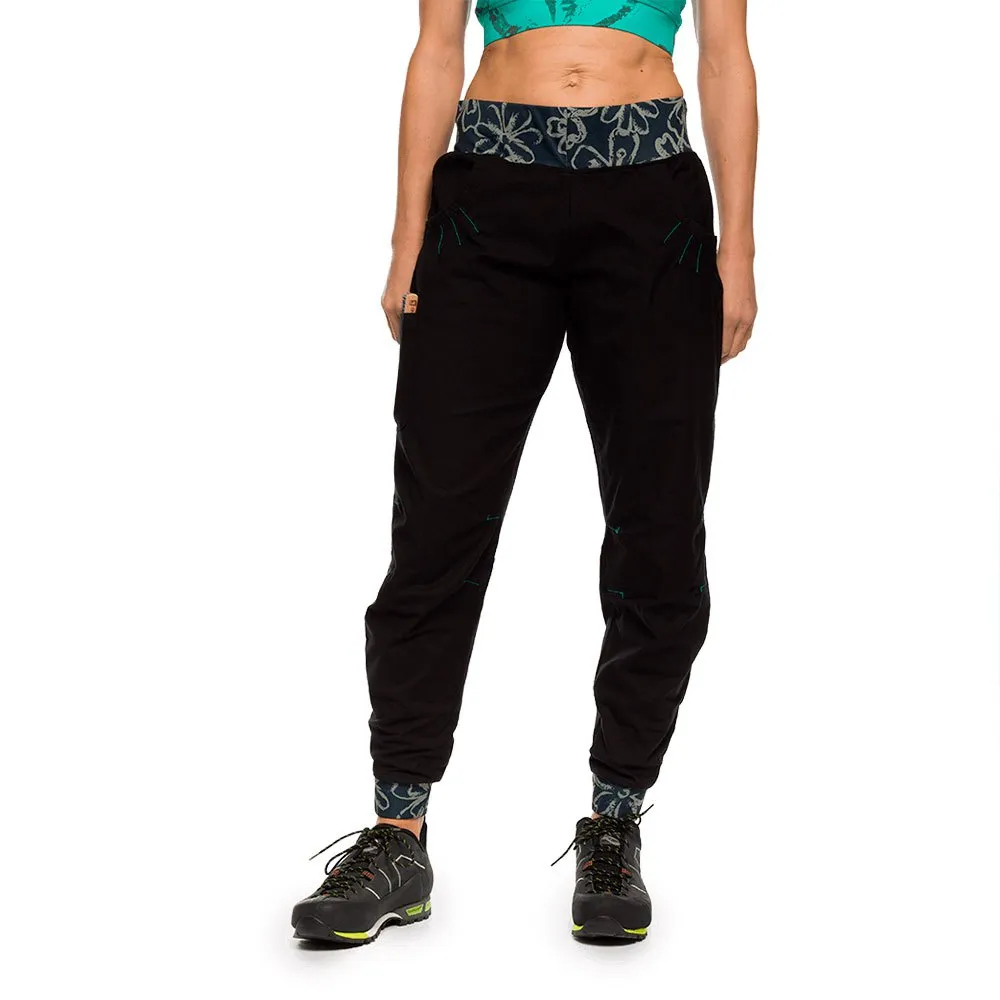 Брюки с высокой талией Trangoworld Loutra, черный
Брюки с высокой талией Trangoworld Loutra, черный