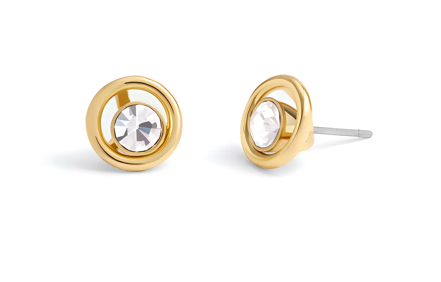 COACH Латунные, стеклянные, циркониевые серьги-гвоздики Women's Gold
COACH Латунные, стеклянные, циркониевые серьги-гвоздики Women's Gold