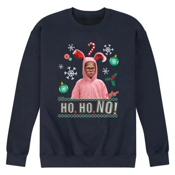 Мужская флисовая толстовка с розовым кроликом «Рождественская история» Licensed Character, синий
Мужская флисовая толстовка с розовым кроликом «Рождественская история» Licensed Character, синий