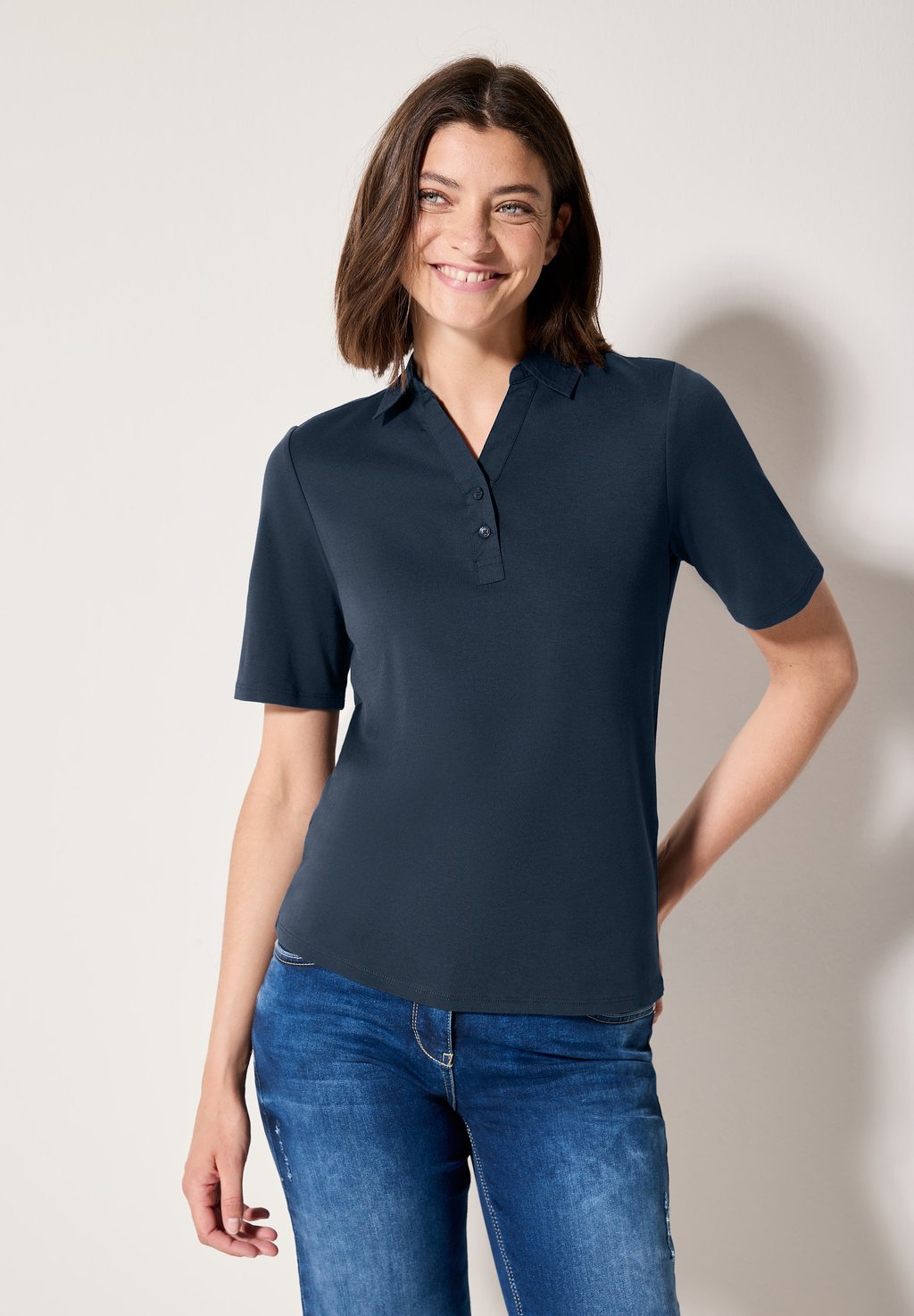 Рубашка поло Cecil, сине-серый
Рубашка поло Cecil, сине-серый