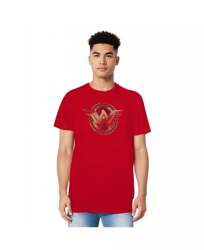 Мужская футболка с коротким рукавом Wonder Woman Shield для взрослых Batman V Superman, красный
Мужская футболка с коротким рукавом Wonder Woman Shield для взрослых Batman V Superman, красный