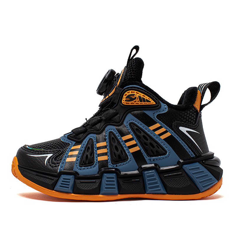 Кроссовки детские для бега среднего размера с противоскользящей подошвой и износостойким эффектом Rebound Warm HOBIBEAR, черный/синий
Кроссовки детские для бега среднего размера с противоскользящей подошвой и износостойким эффектом Rebound Warm HOBIBEAR, черный/синий