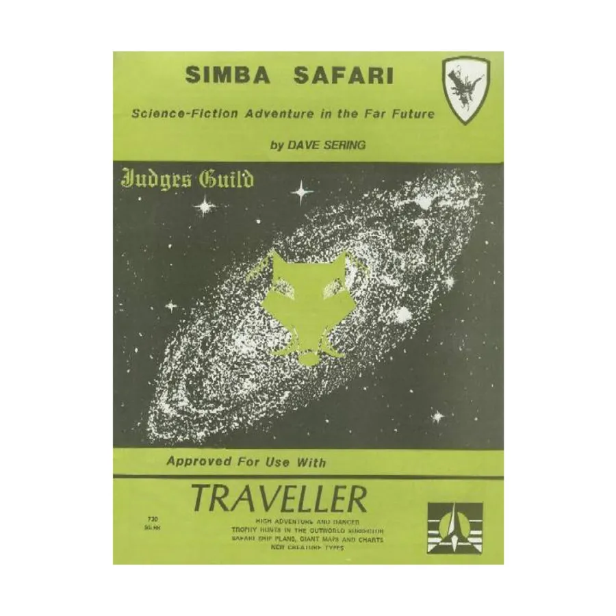 Модуль Simba Safari, Traveller Modules & Supplements (Judges Guild)
Модуль Simba Safari, Traveller Modules & Supplements (Judges Guild)