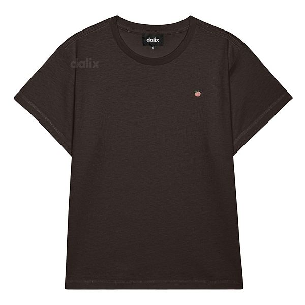 Женская футболка lil peach с высокой талией Dalix, Vin Black, Черный, Женская футболка lil peach с высокой талией Dalix, Vin Black
Женская футболка lil peach с высокой талией Dalix, Vin Black, Черный, Женская футболка lil peach с высокой талией Dalix, Vin Black